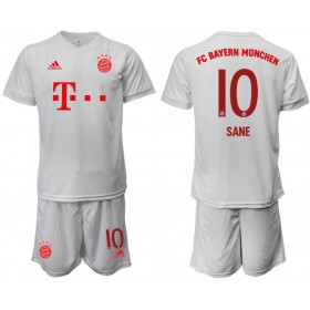 Fußballtrikots FC Bayern München Leroy Sane 10 Kinder 2020-2021 Kurzarm Auswärts-trikot kaufen